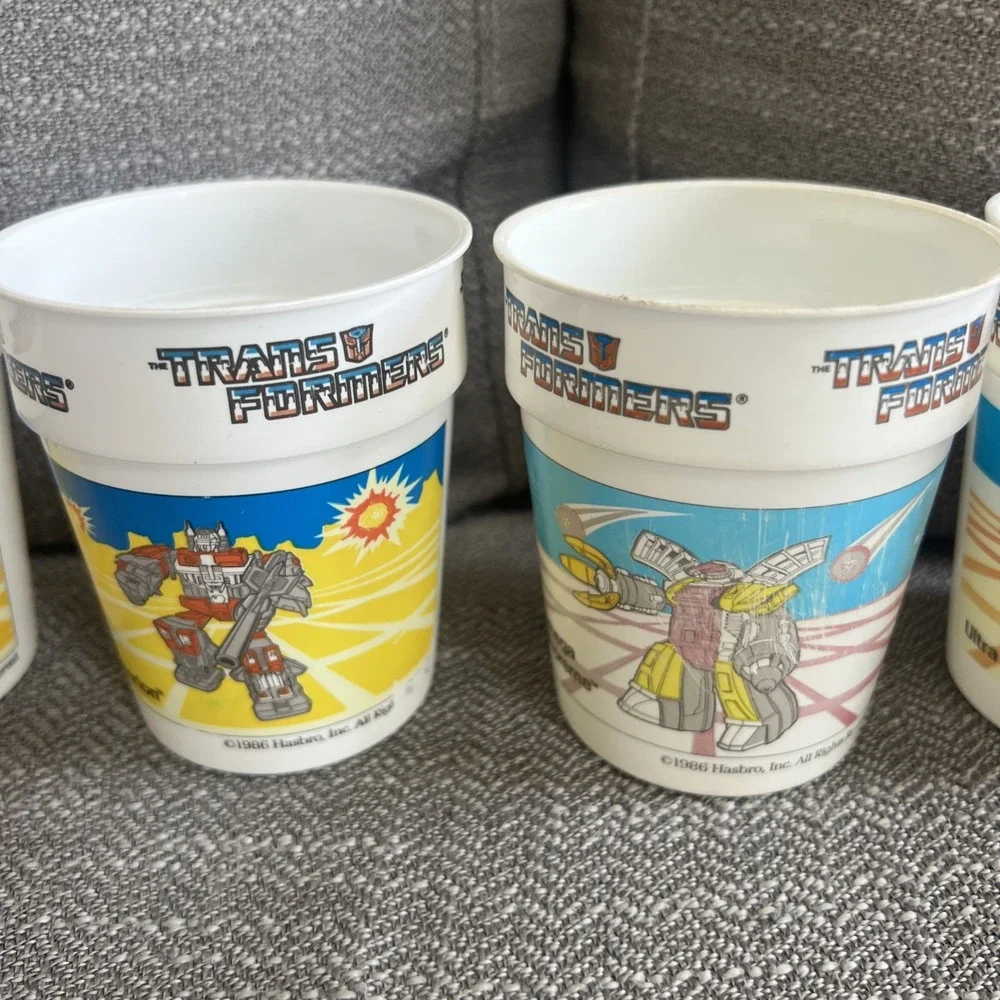 Hasbro 1986 cups